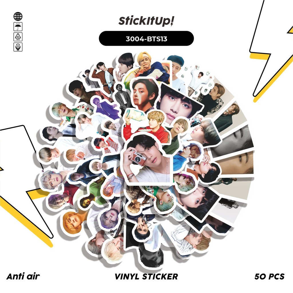 

COD✨ 50 Pcs Stiker TAEHYUNG SERIES 11 Lucu Anti Air Untuk Dekorasi Notebook Sepeda Skateboard Handphone DIY