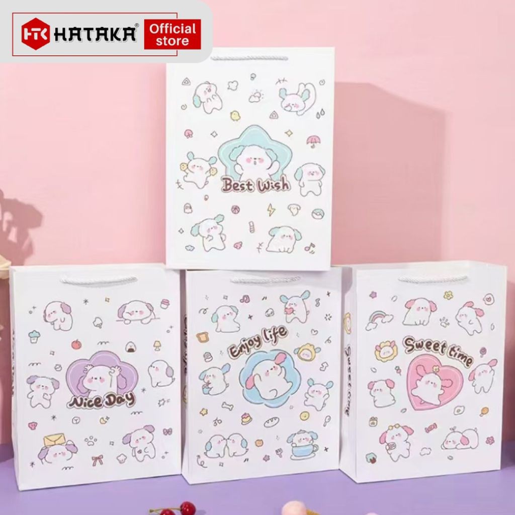 

[6425] PAPERBAG MOTIF UKURAN 33X25X11.5 TAS KADO ULANG TAHUN GOODIE BAG MOTIF Paper Bag