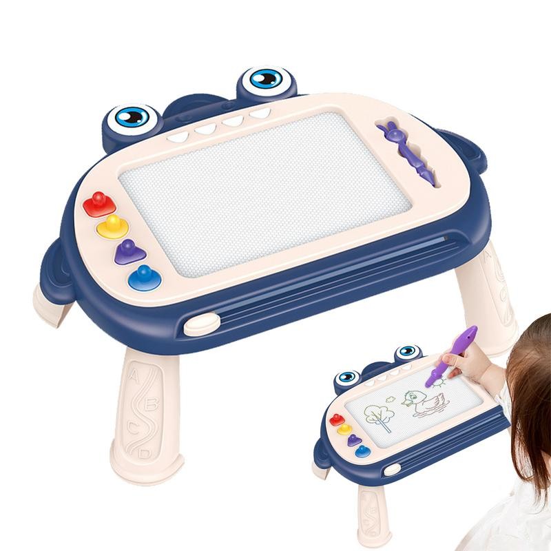 

Magnetic Drawing Pad Magnetic Children's Drawing Board With Frog Design Writing Painting Doodle Pad Toddler Learning Toys Table