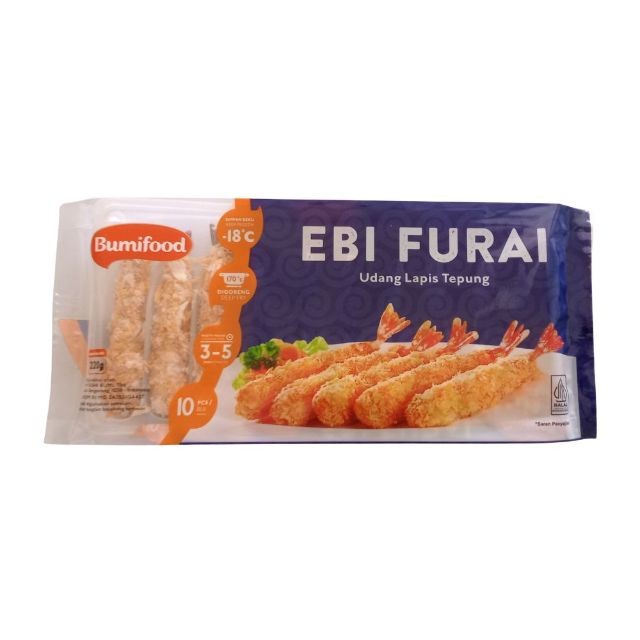 

Bumifood Ebi Furai 220gr Isi 10