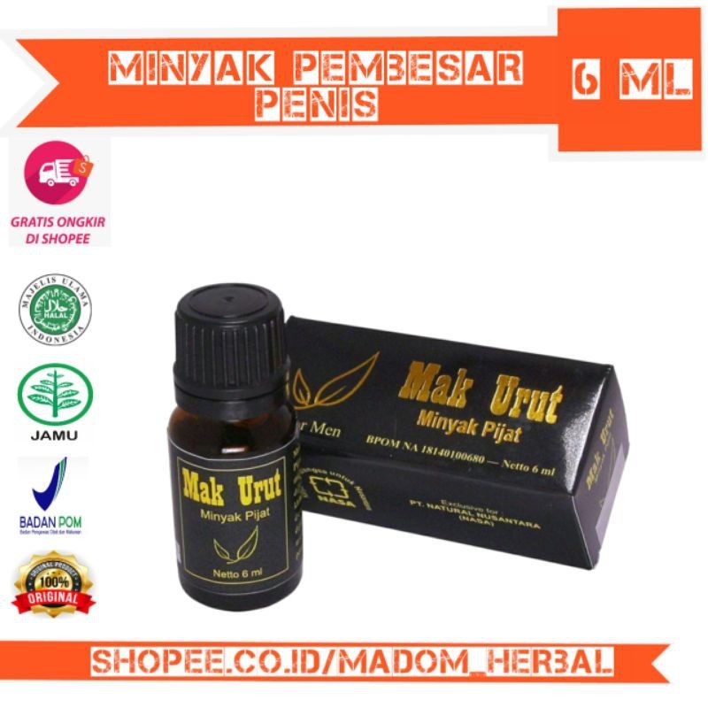 Mak Urut Asli Nasa Minyak Pijat Original