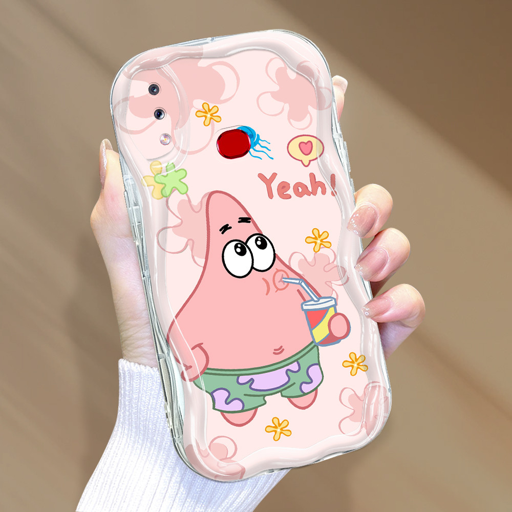 Compitable With Samsung A10S Case Softcase Case lucu Cassing Casing Hp Kesing Soft Cute SpongeBob Pa