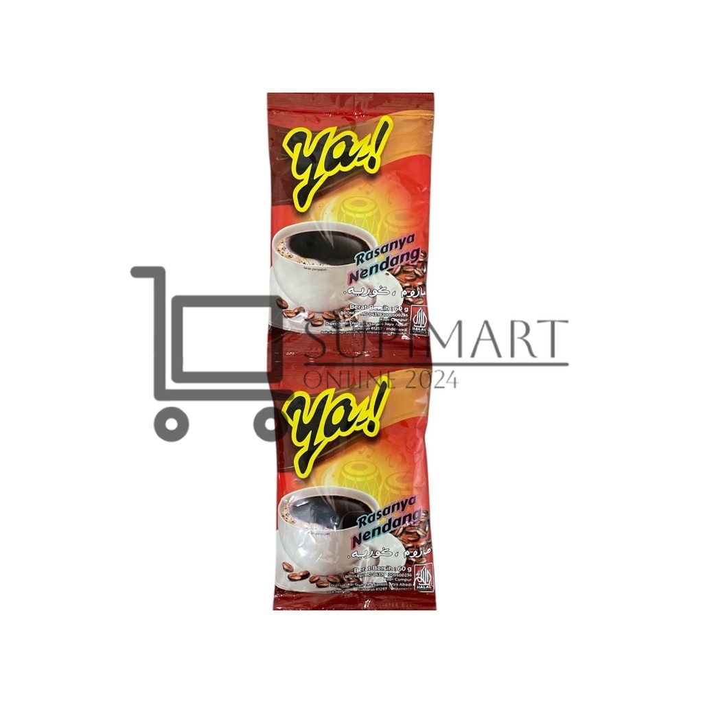 

Ya Kopi Kapal Api Bubuk 60gr Renteng Isi 10pc Sachet