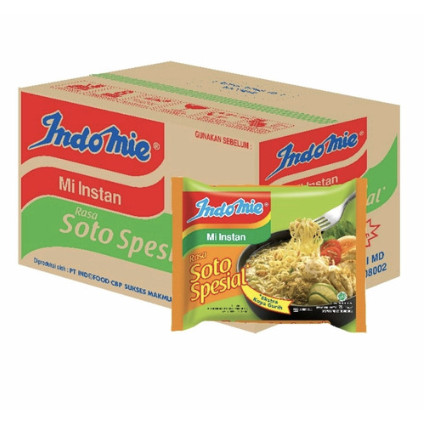 

Indomie Soto Spesial 75 Gr 1 Dus isi 40 pcs
