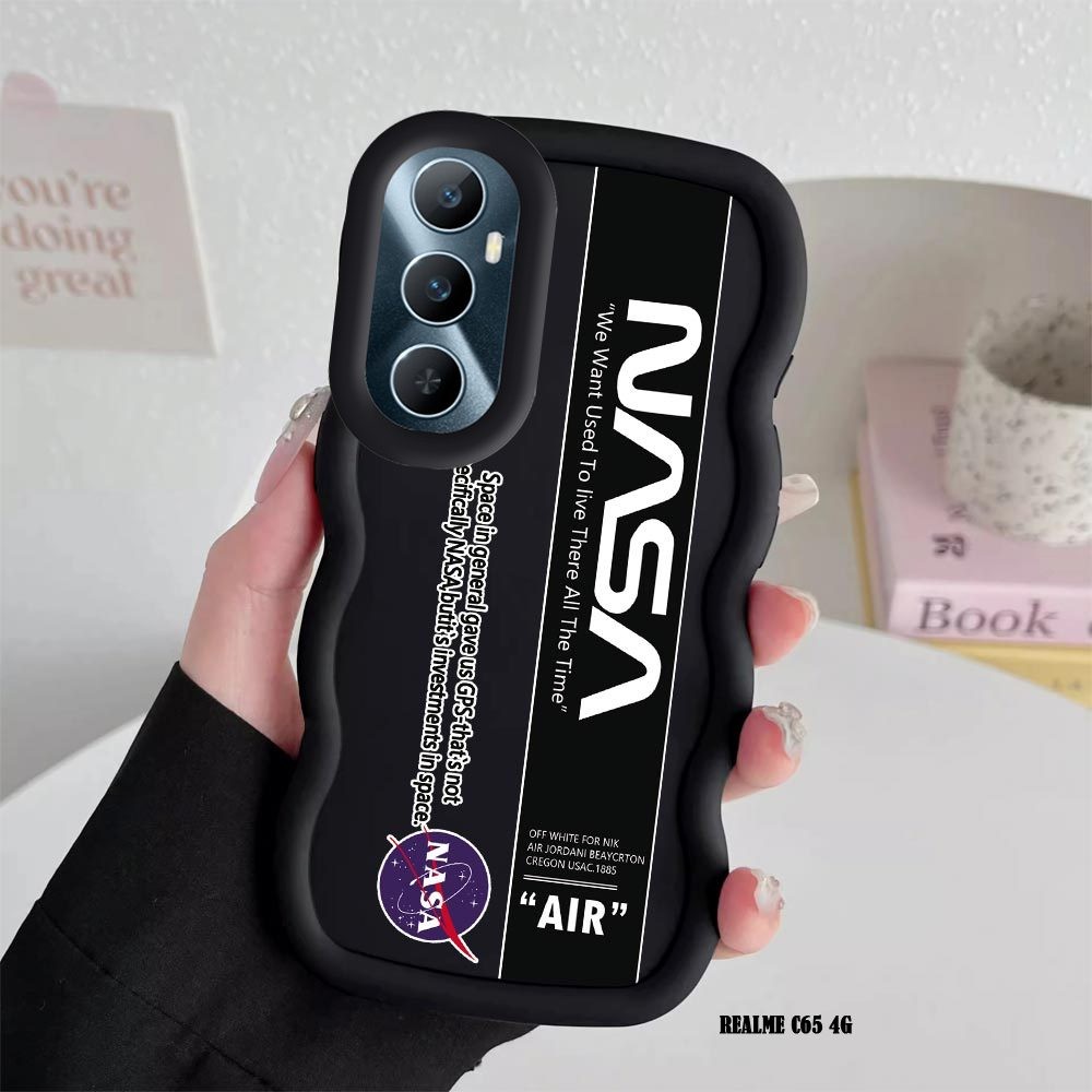 Case Untuk Realme C65 C53 C51 C21 C21Y C25Y New Macaron Candy Color Silicone Casing Nasa "Air" Shock