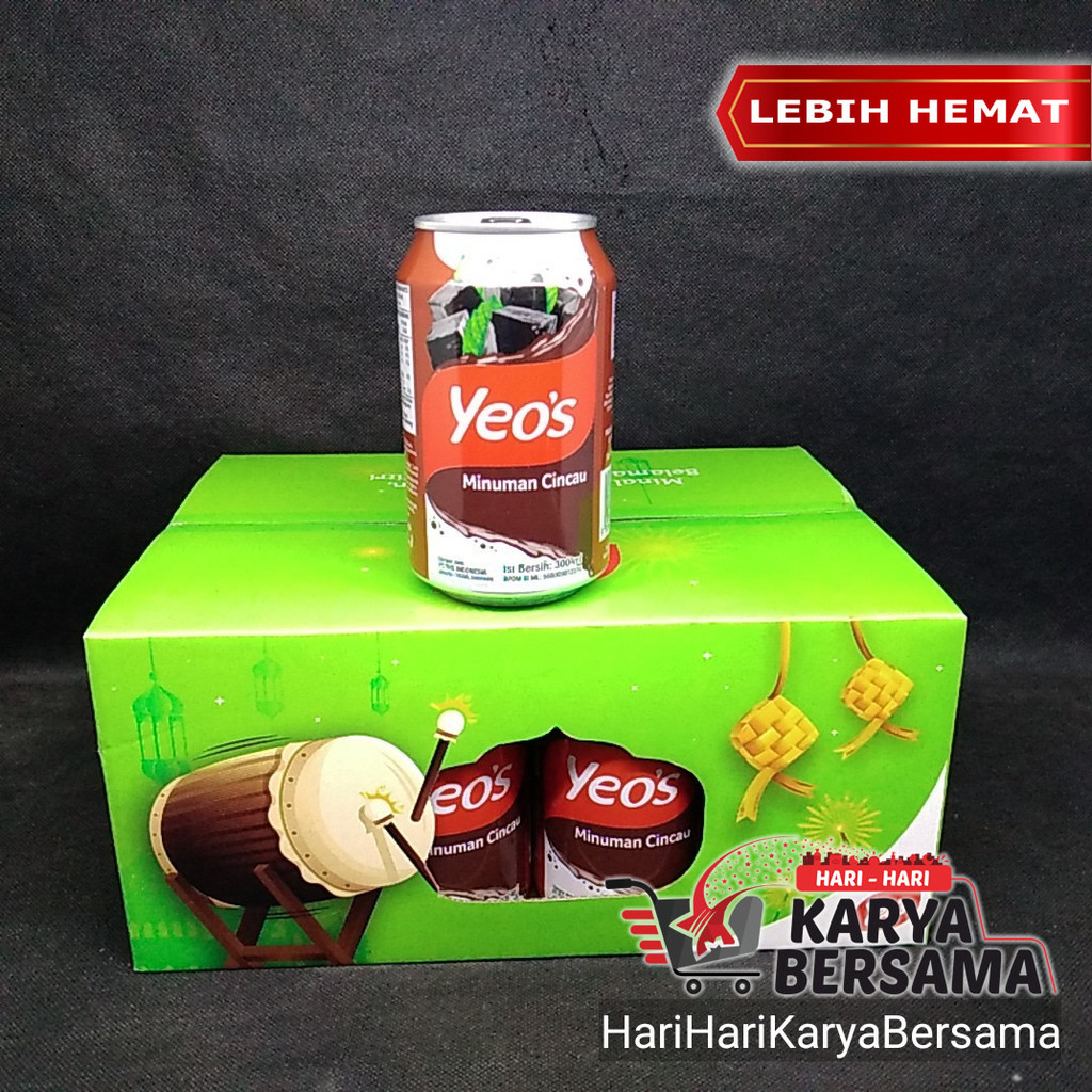 

YEO'S GRASS JELLY DRINK MINUMAN CINCAU PACK 12'S X 300ML