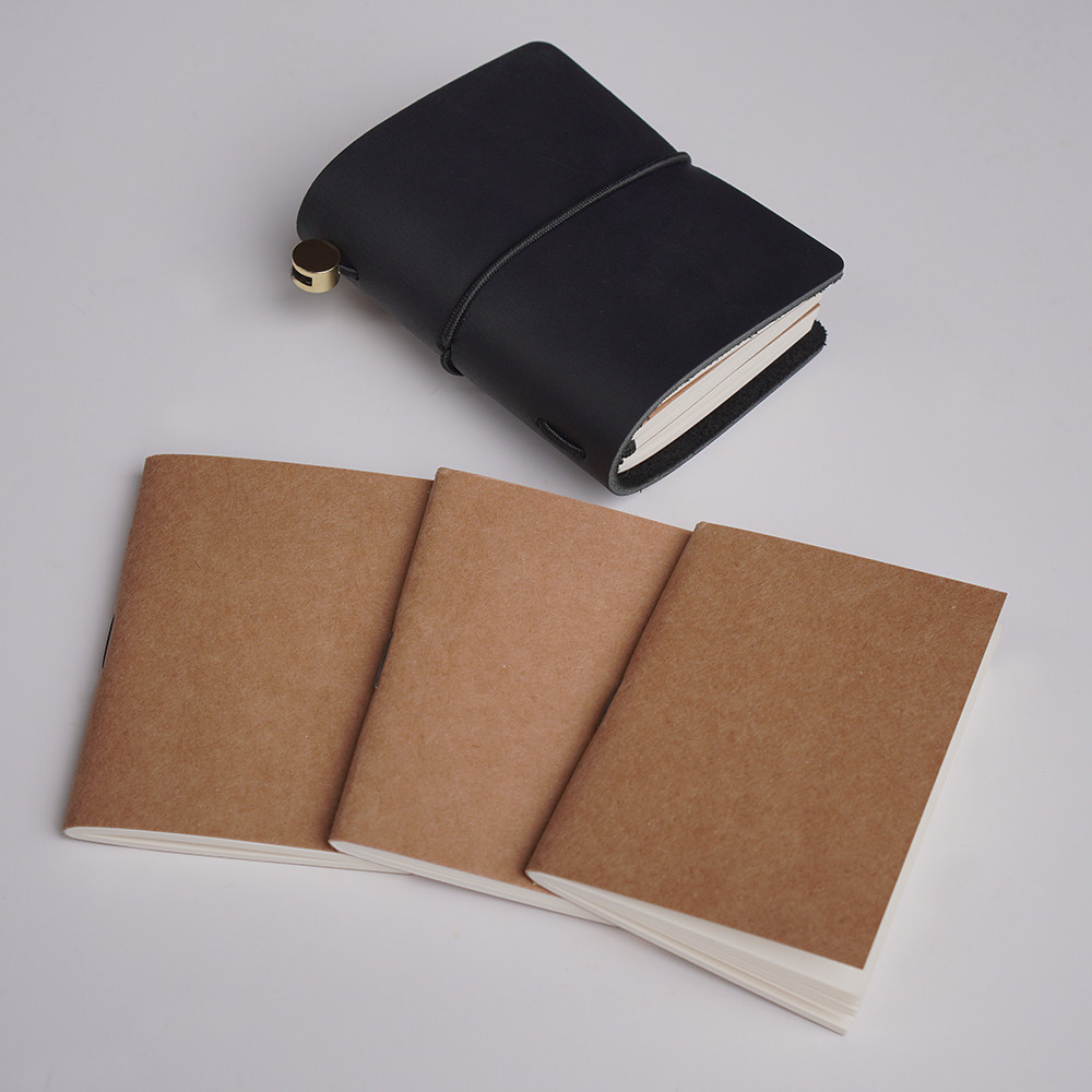 

3 books Mini notebook Applicable to line Install notebook Loose leaf paper Daily writing minute-book, 32 sheets of 100g pape