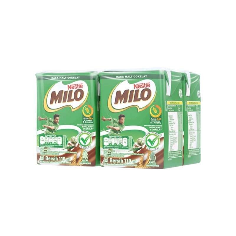 

Nestle Milo Activ-Go Pack Kotak (4x110ml)