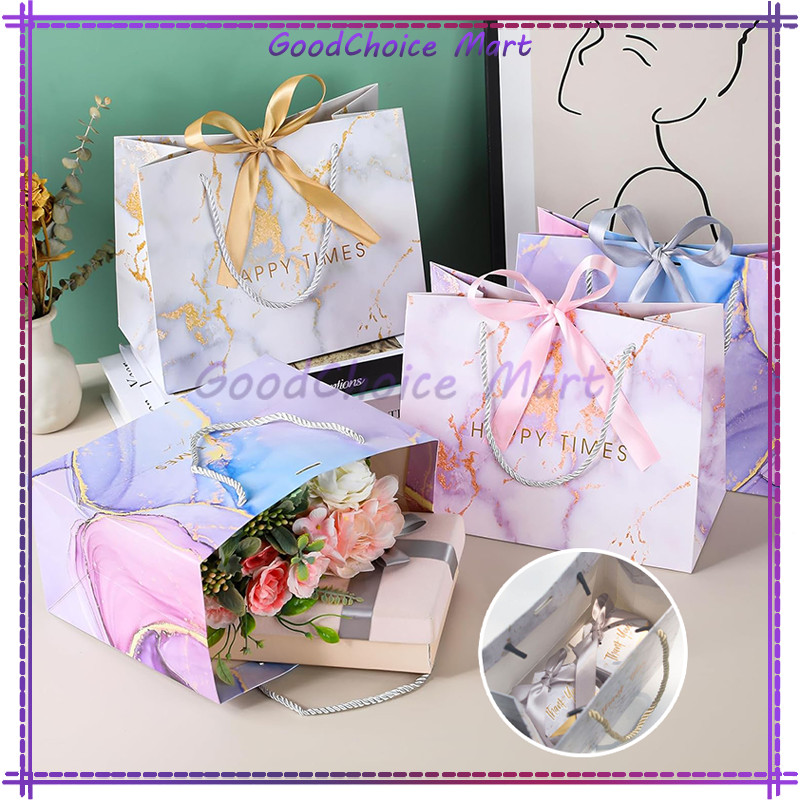 

Paper Bag Motif Marbel/Bungkus Kado Tebal