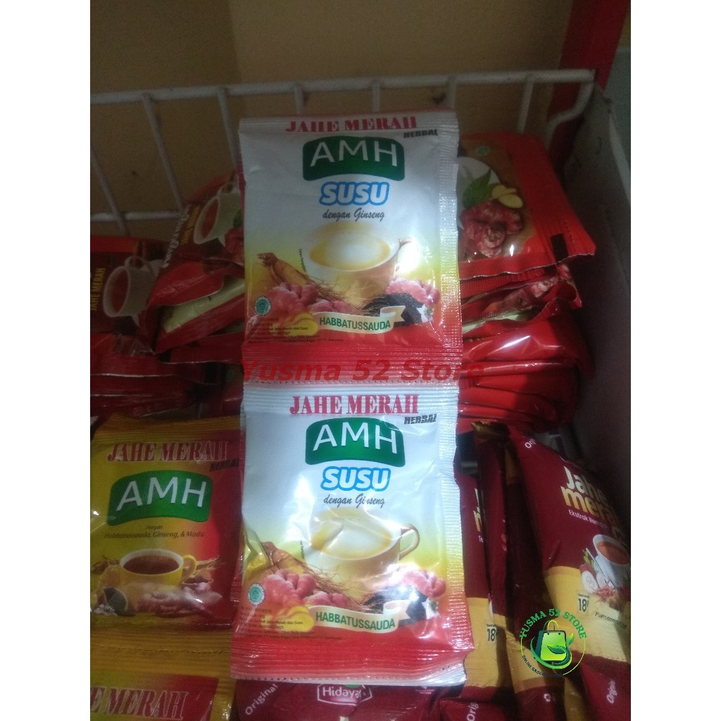 

AMH Susu Jahe Merah Kemasan Sachet (1renceng)