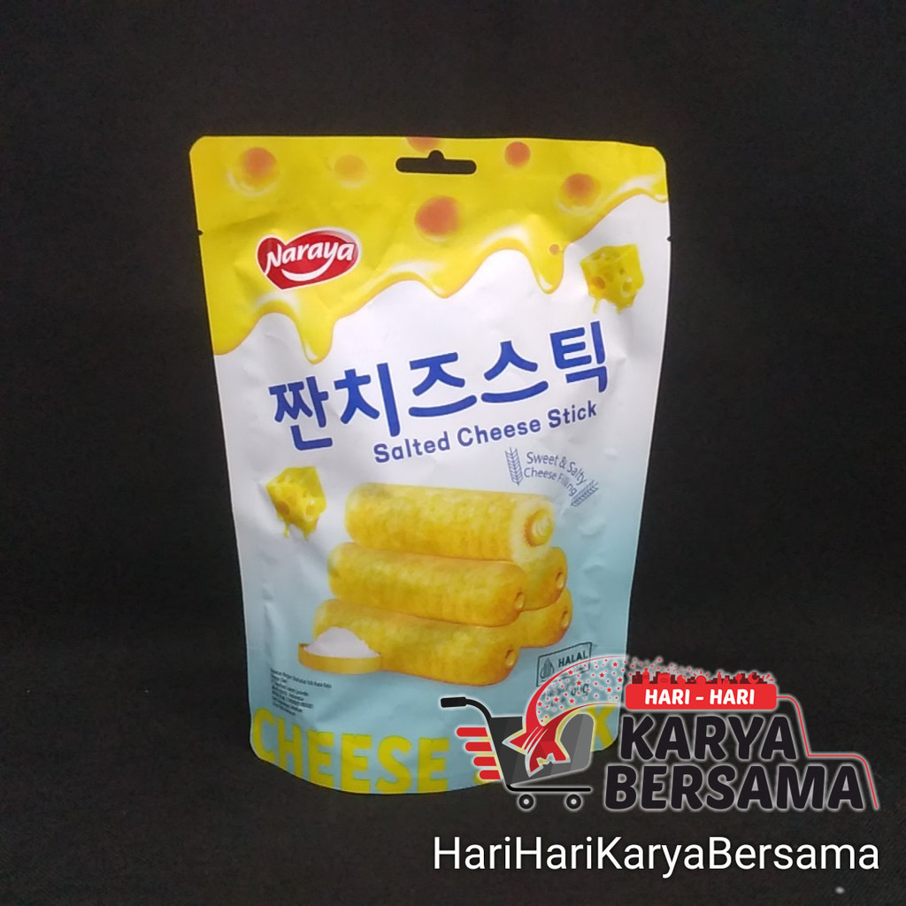 

MAKANAN RINGAN NARAYA SALTED CHEESE STICK 60GR