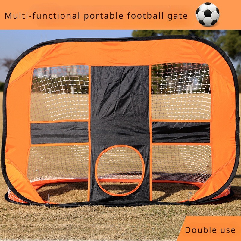 Folding Soccer Goal Portable Training Goal Mini Children Football Target Net Indoor Outdoor Movable 