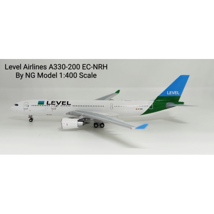 Pesawat Terbang Level Airlines A330-200 EC-NRH  NG Model Skala 1/400 Diecast