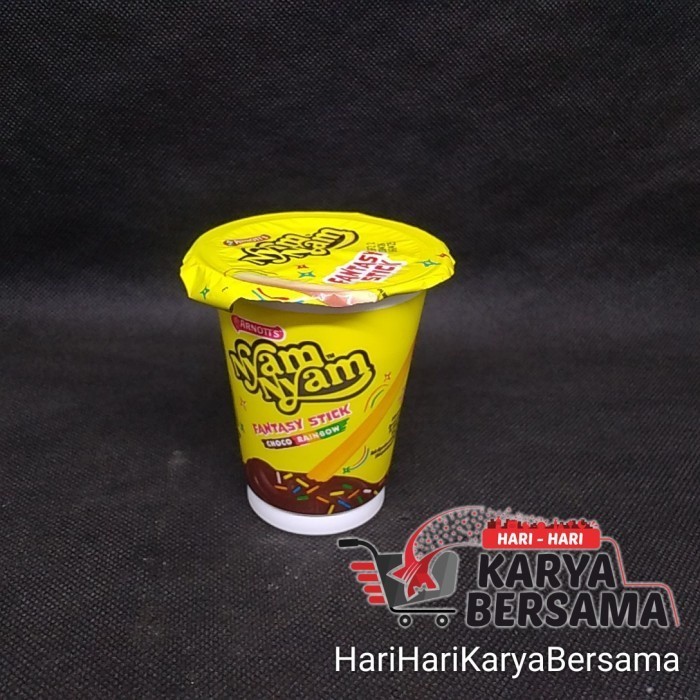 

NEW ITEM SNACK NYAM NYAM FANTACY STICK CHOCO RAINBOW 25G
