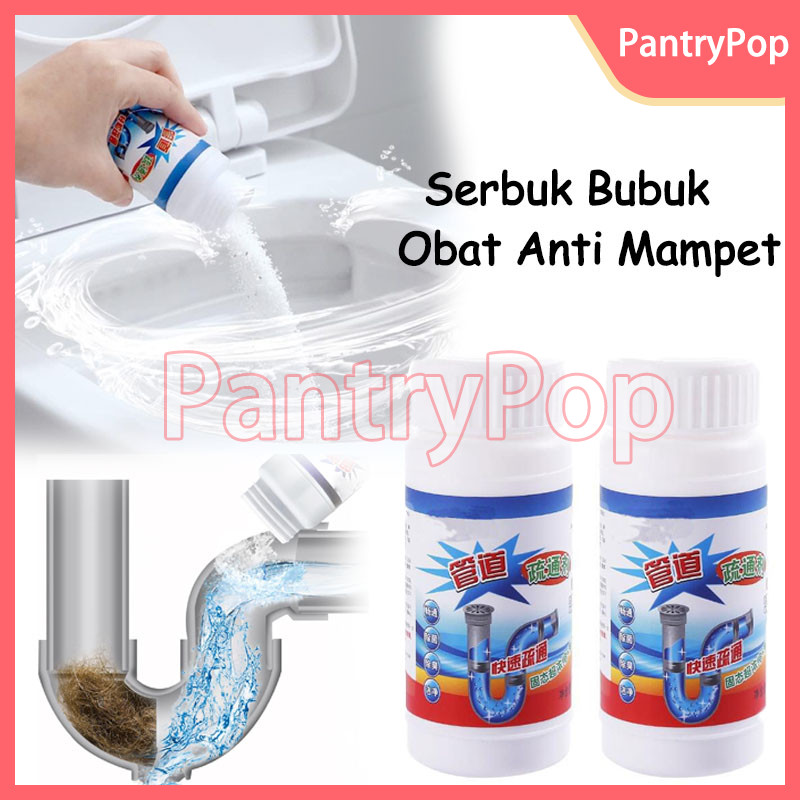 Serbuk Wastafel Anti Mampet Sumbat / WC Mampet / Anti Sumbat Saluran Air WC Pembersih Pipa Air Mampe