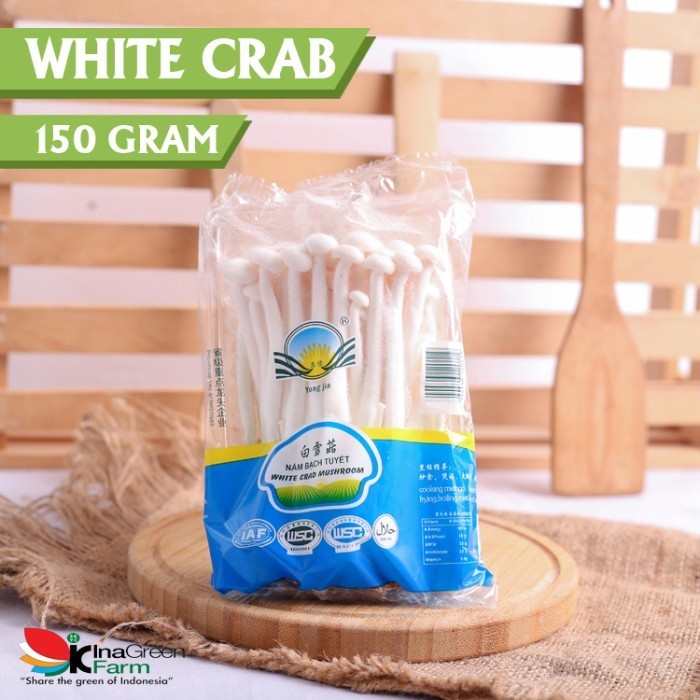 

Inagreen Farm Bandung Jamur White Crab 150 Gram