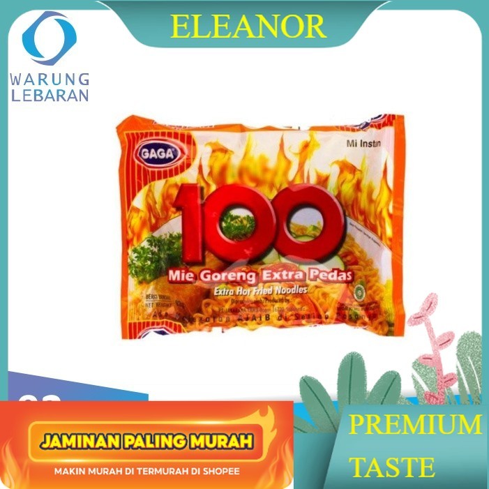 

Mie Gaga 100 Ekstra Pedas Goreng 92gr - ELEANOR