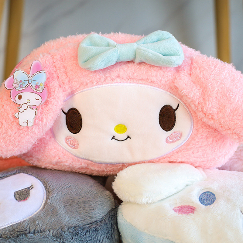 

Sanrio Cute Kawaii Pencil Case for Girls Large Capacity Pencil Pouch Stationery Cartoon Makeup Bag Melody Kuromi Kirby