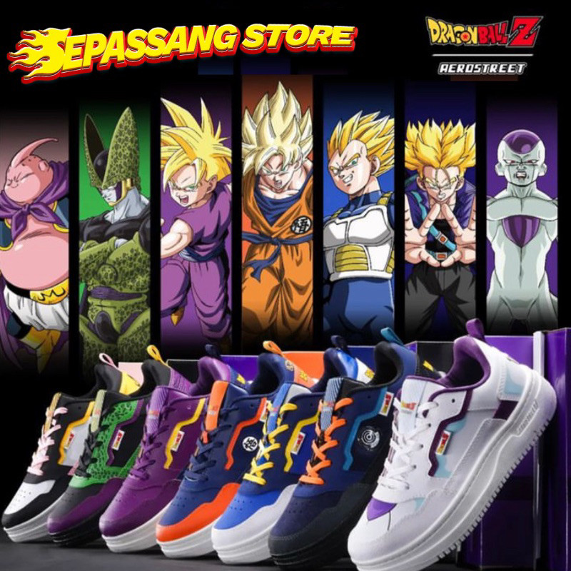 Sepatu Aerostreet x Dragonball Z || Limited Series Official License Dragon Ball Z