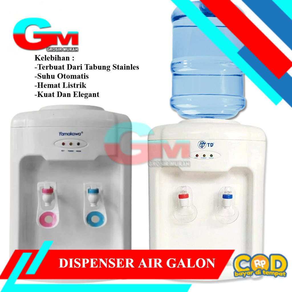 Dispenser Air Minum Galon Elektrik  Air Panas  Dan Normal