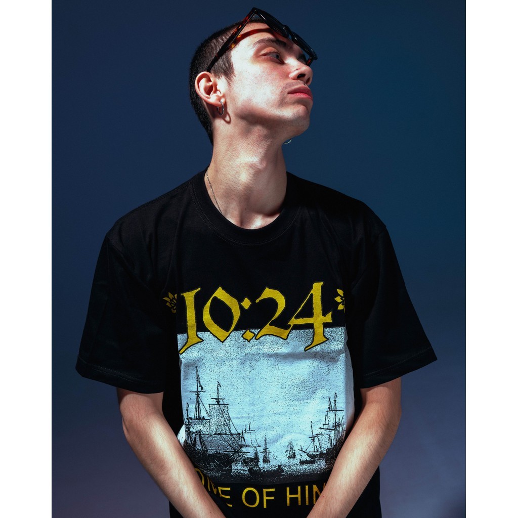 wearesdy Hindia - 1024 - Boxy T-shirt - Black