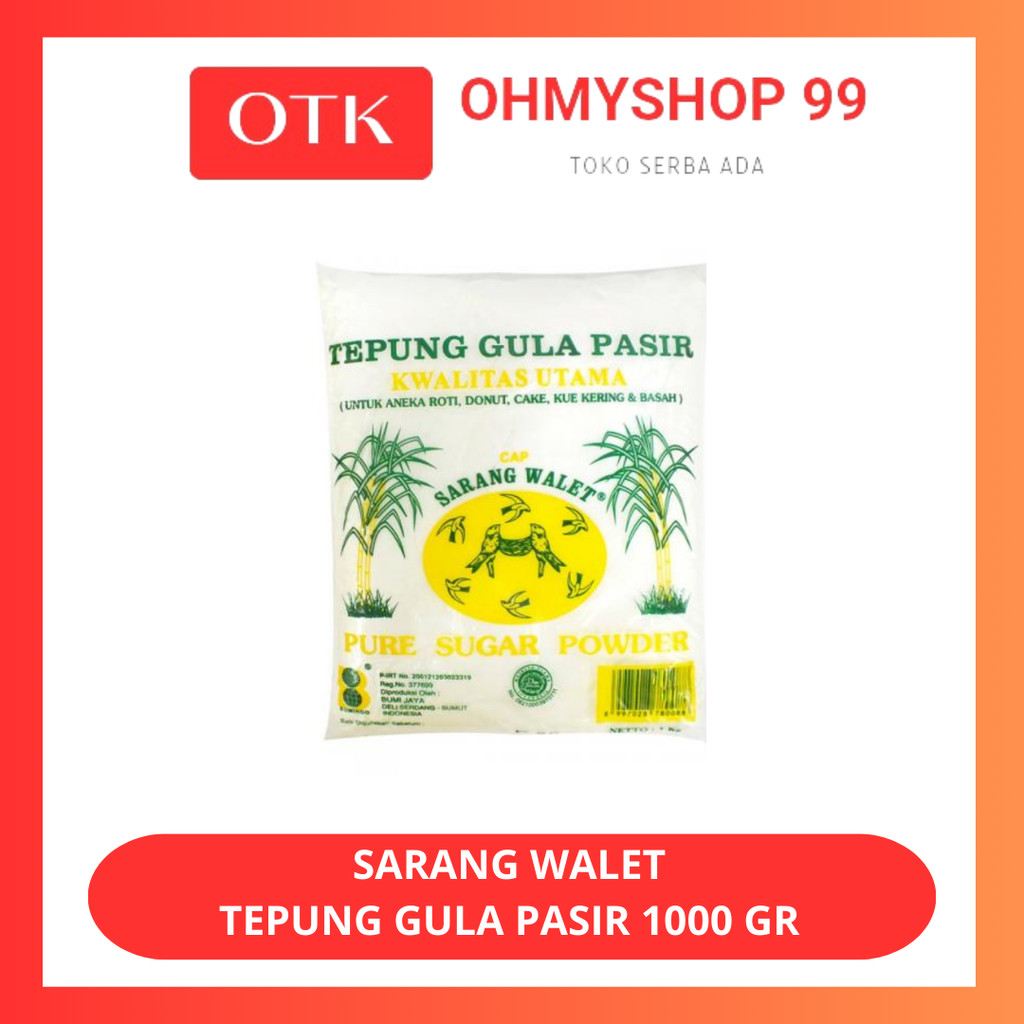 

Sarang Walet Tepung Gula Pasir 1000gr