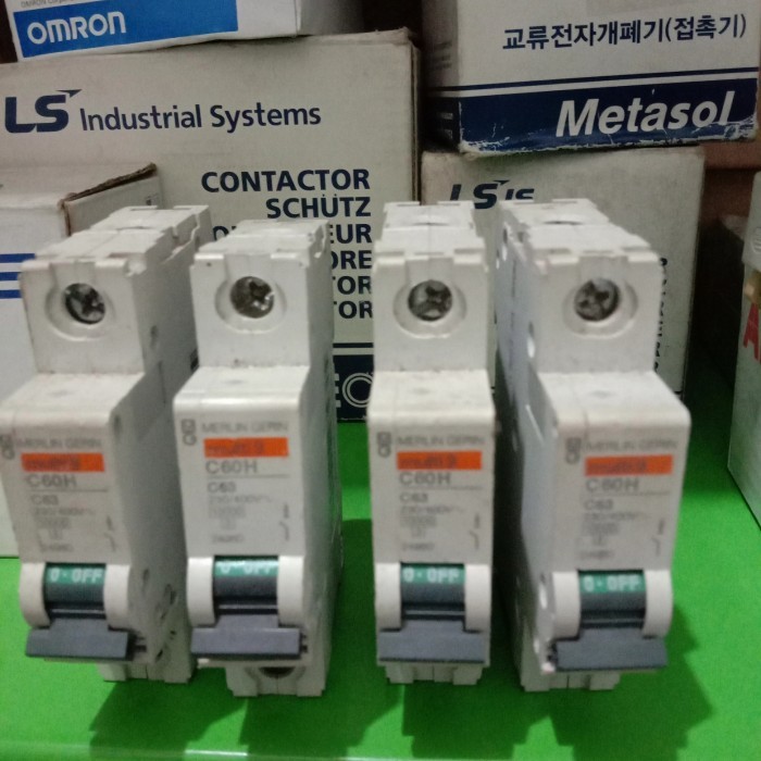 mcb merlin gerlin c60h 63a