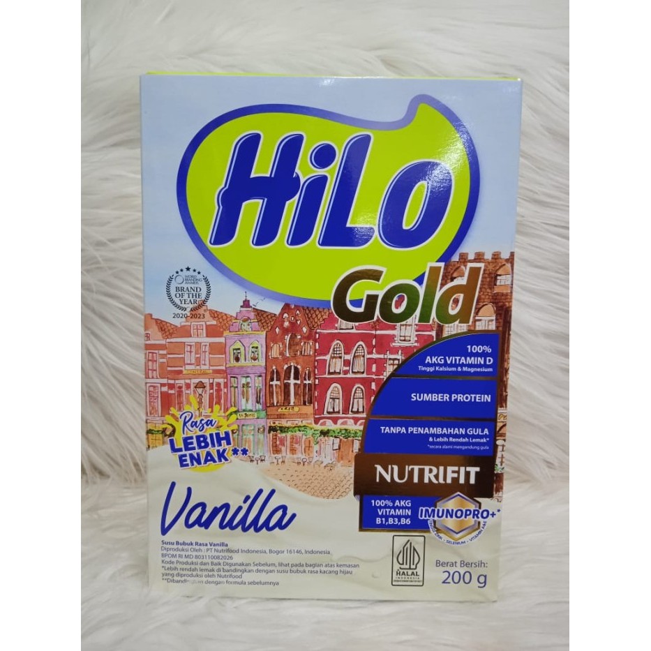 

Hilo Gold Rasa Vanila 200gr/500gr - 200gr
