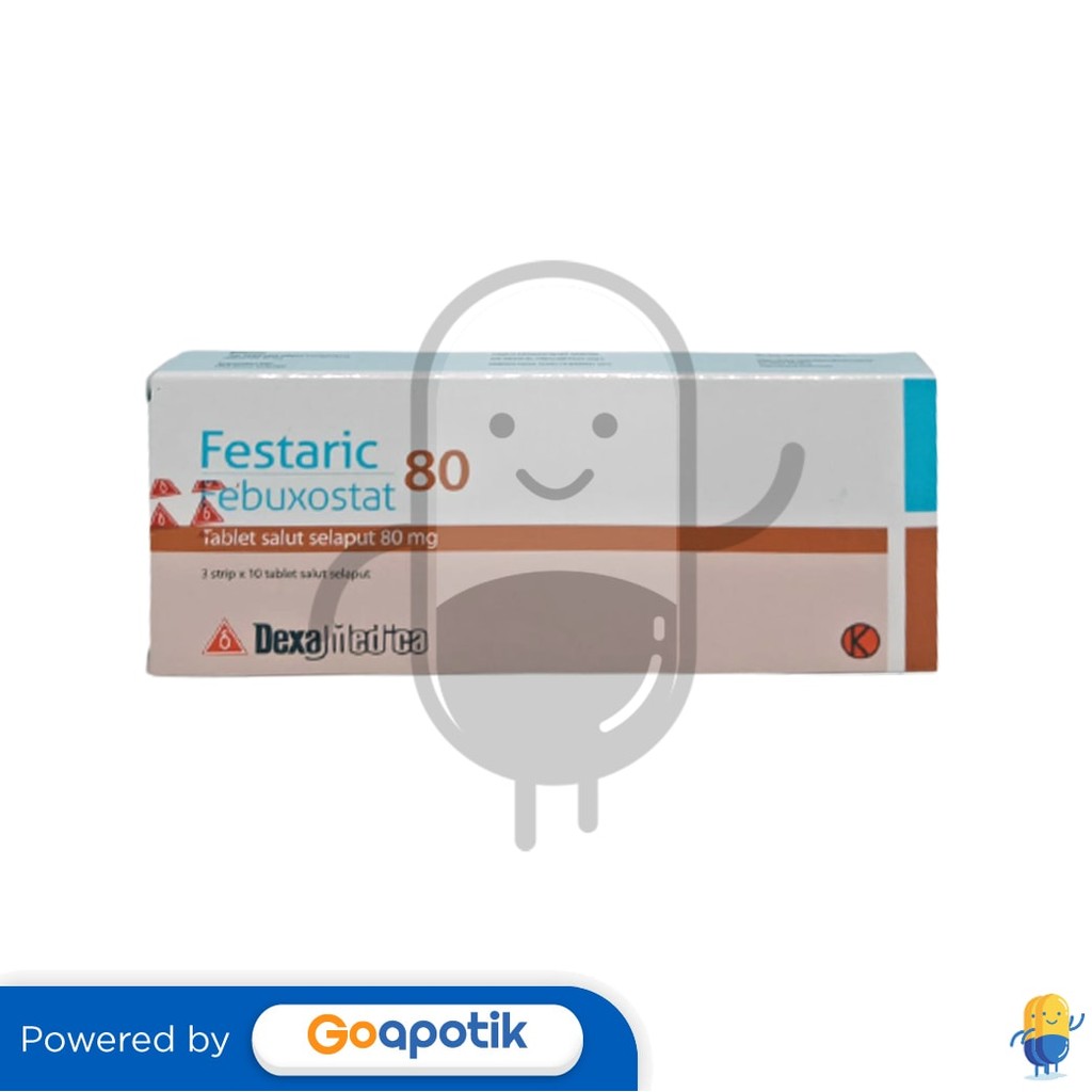 Festaric 80 Mg Box 30 Tablet