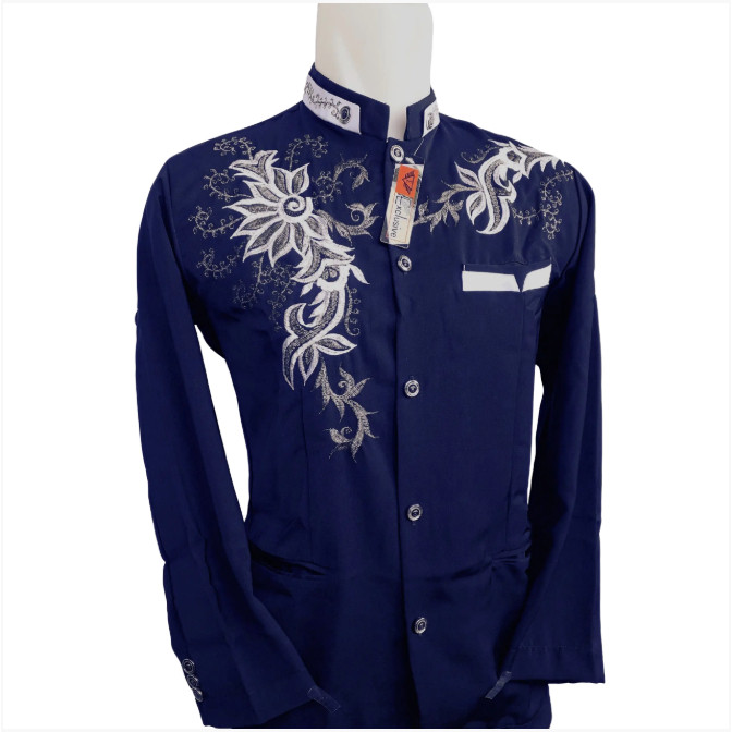 JASKO DEWASA DAN ANAK / JAS COUPLE BAPAK ANAK / KOKO PASANGAN ANAK BAPAK / MOTIF TERBARU LIS BORDIR