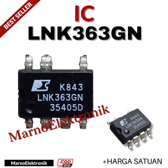 SGA05 IC LNK363GN LNK 363GN LNK363 LNK 363 GN SMD ASLI ORIGINAL ORI