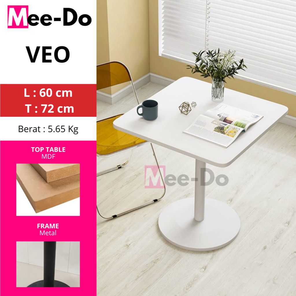 Meja Makan Cafe Teras Minimalis Dinning Table