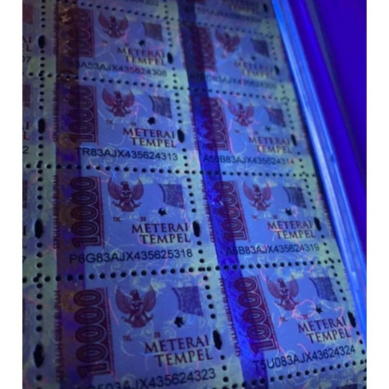 

Materai 10.000 asli pos 5 pcs original (agen jawaraku)