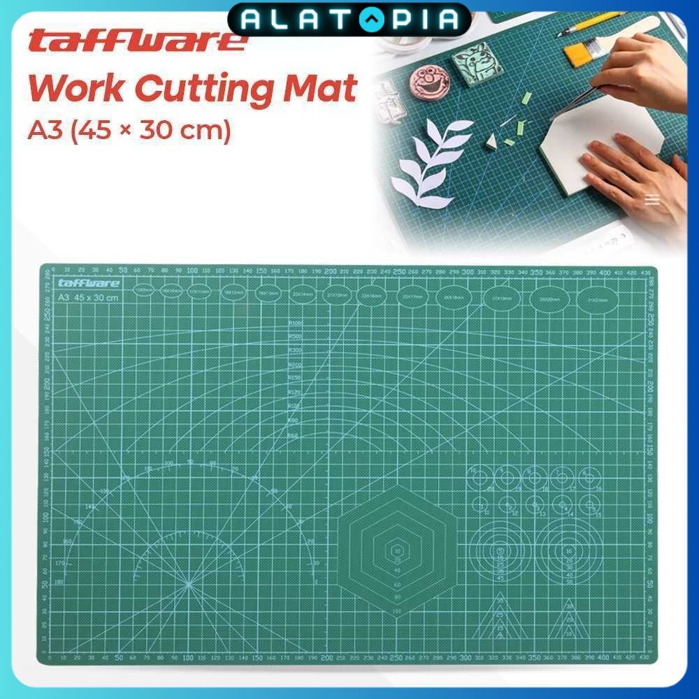 

Taffware Alas Potong Work Cutting Mat Pad A3 45x30cm