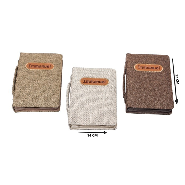 

Sampul Alkitab Sedang - Immanuel Sedang - Sampul Buku - Coklat Sedang