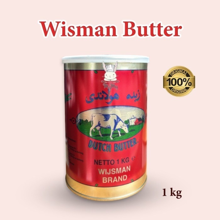 

[[PROMO]]BEST Wisman Butter Dutch Original Mentega Wysman / Wijsman 1 kg