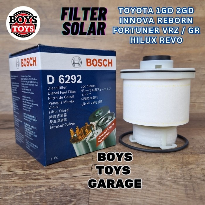 Filter Solar Innova Reborn Fortuner VRZ 2GD 1GD Diesel Fuel Filter - BOSCH