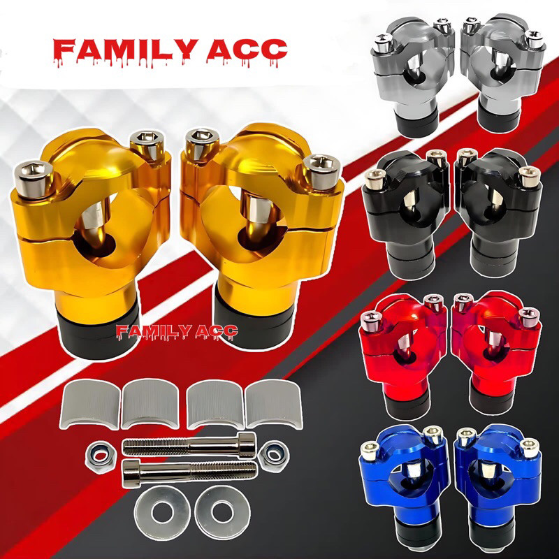 SHIMAN_SHOP RAISER STANG FULL CNC COPY EXPEDITION TRAIL KLX CRF / RISER STANG FATBAR KLX 150 CRF DTR