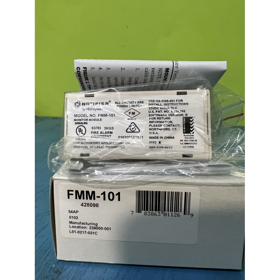 Mini Monitor Module Notifier FMM-101 FMM101 Notifier Original