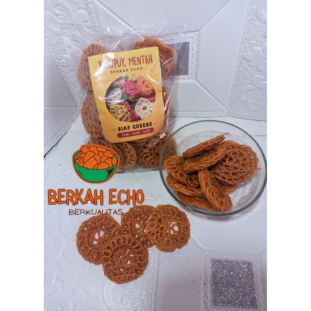 

Berkah echo - Kerupuk seblak mentah 250gr aneka macam kerupuk kering asli purworejo