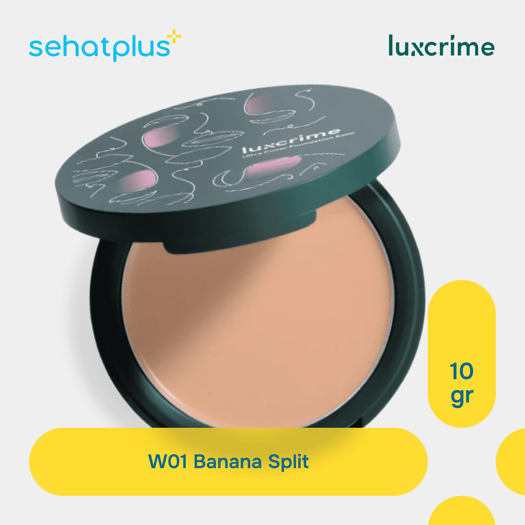 Luxcrime Ultra Cover Foundation Balm W01 Banana Split | 10 g