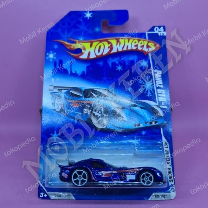 Pee99 Diecast Hot Wheels akta target car snow flake racing 09 Panoz GTR-1