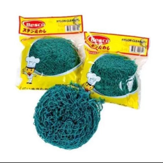 OLO49 Sabut Cuci Piring Jaring Besco/Sabut Jala Nylon Cleaner/Gosok Panci Anti Karat/Cleaning Ball/