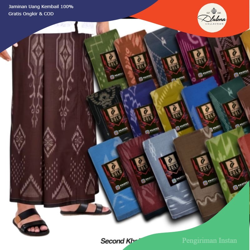 Sarung Cap Mangga Gold Kembang Dewasa Sarung Pria Motif Kembang Pajitex