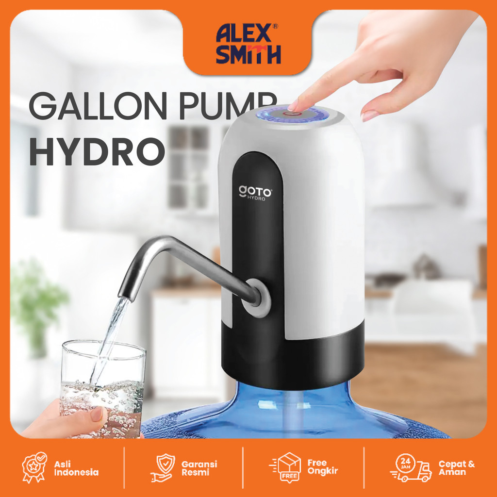 [8.8] Daftar & Untung 50% - Pompa Galon Elektrik Dispenser Air Minum Recharge - GOTO Hardware