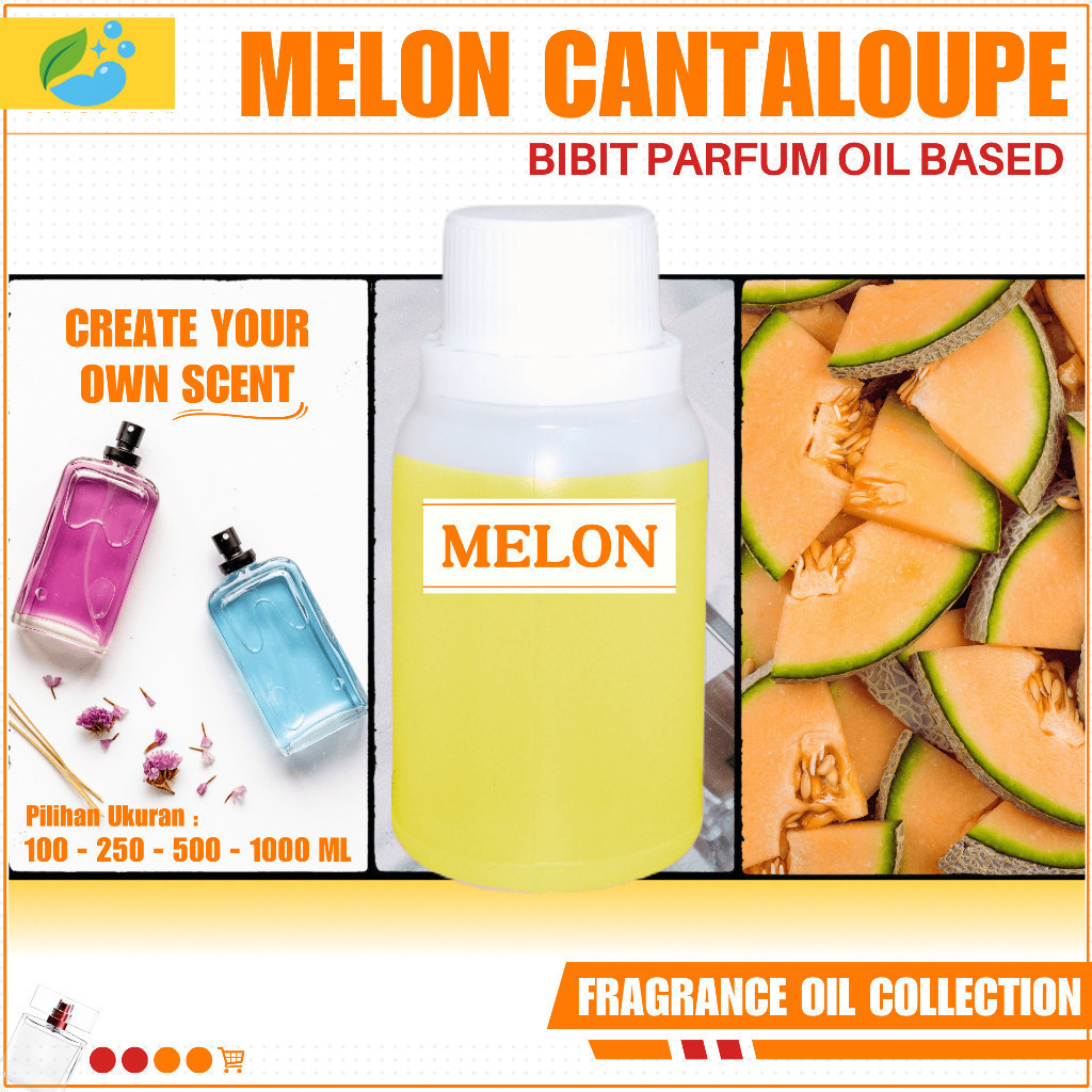 Bibit Parfum MELON CANTALOUPE - Biang Parfum Buah Melon Cantaloupe - Melon Fragrance Oil | Termurah 
