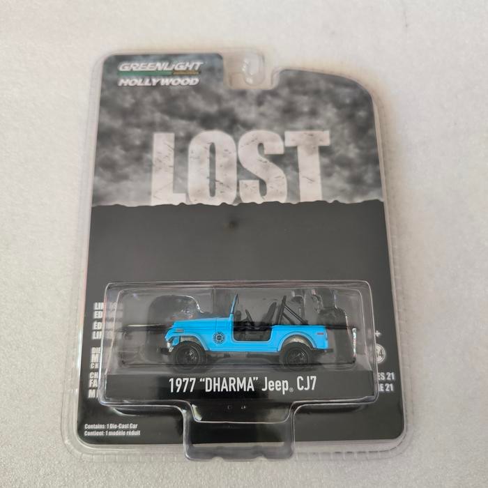 GREENLIGHT HOLLYWOOD LOST TV SERIES - 1977 JEEP CJ-7 DHARMA