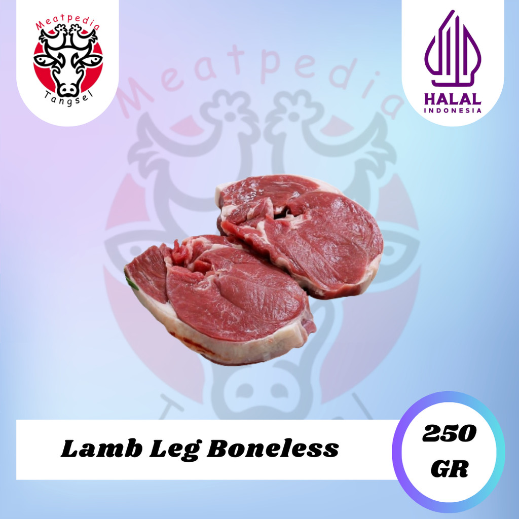 

Daging Paha Domba / Lamb Leg Boneless Import 250gr