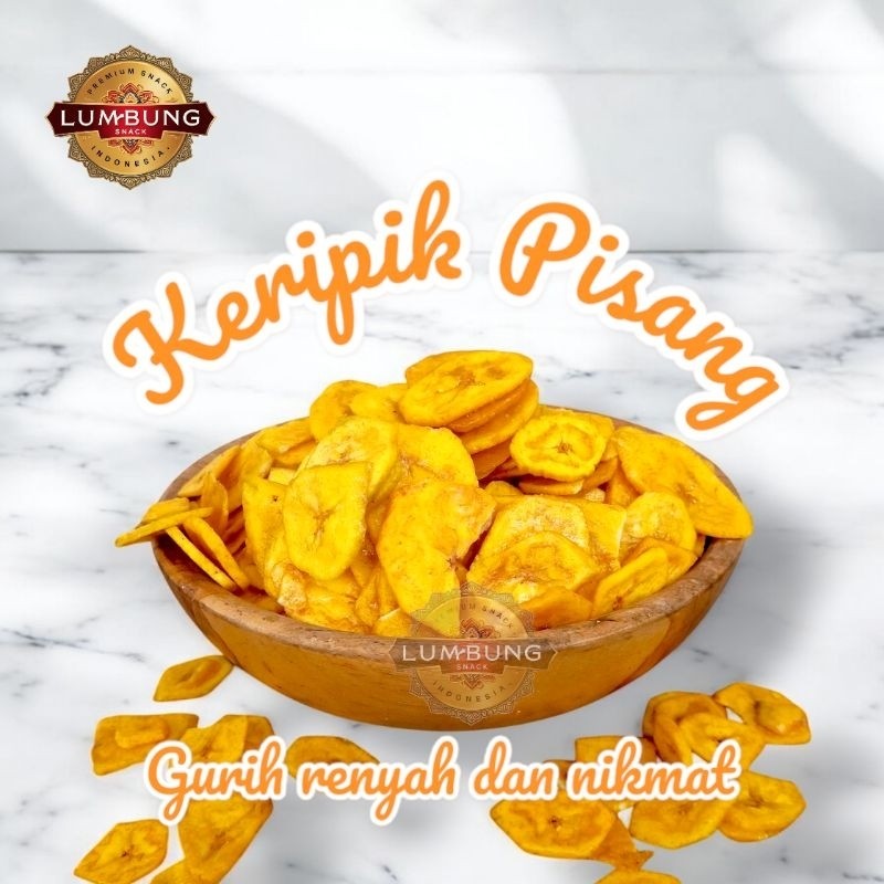 

Camilan Snack Keripik Pisang Madu 250G Enak dan Gurih
