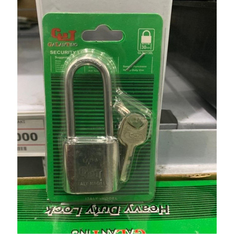 GEMBOK 30L, 40L, 50L, 60L PANJANG GALANTINO DAN MARTELLO